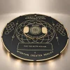 Trinity Wish Coin positioned on the central area of the Resonance Plate