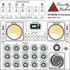 Hyperion 15 dial radionics machine with expanded dial layout