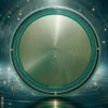 The Cleanser radionics disc with mystical cleansing background